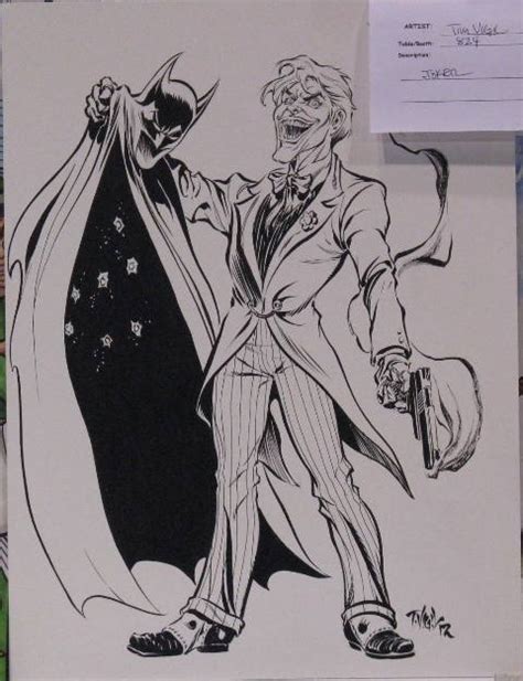 Tim Vigil Joker In Gary Strysicks Heroescon 2012 Auction Pics Comic