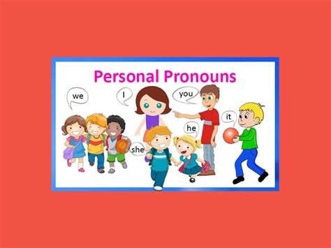 In modern english the personal pronouns include: Personal pronouns clipart 6 » Clipart Station