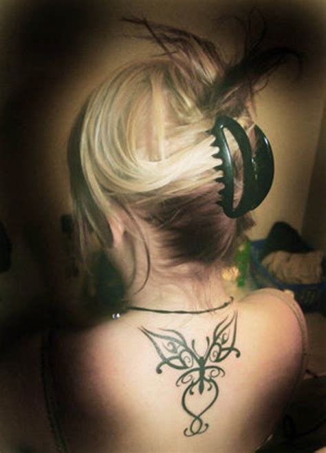 Tribal Butterfly Tattoos For Back Tribal Butterfly