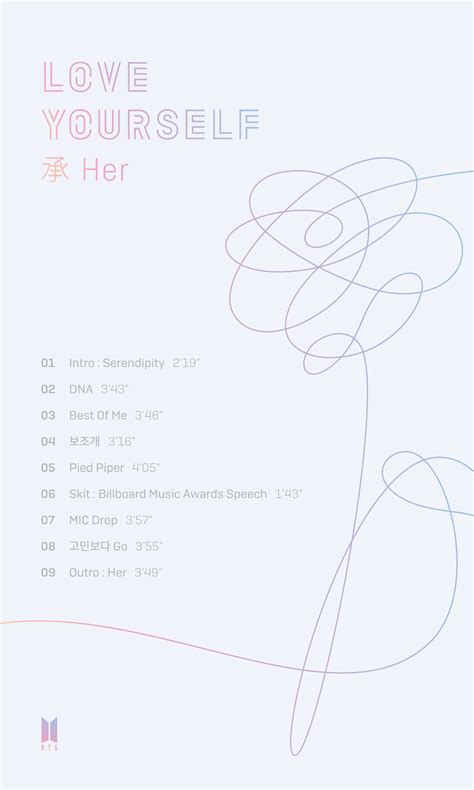 Bts 방탄소년단 Love Yourself 承 Her Vinyl Record Pantip