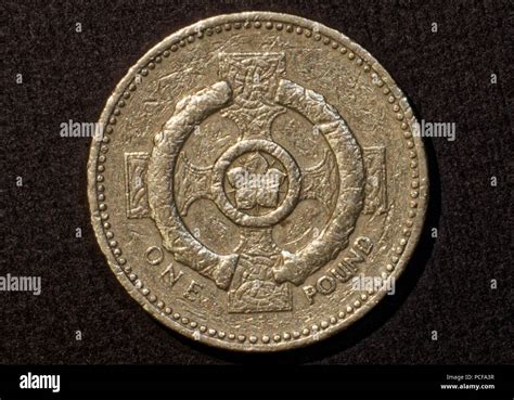 English Coin One Pound 1996 Stock Photo Alamy