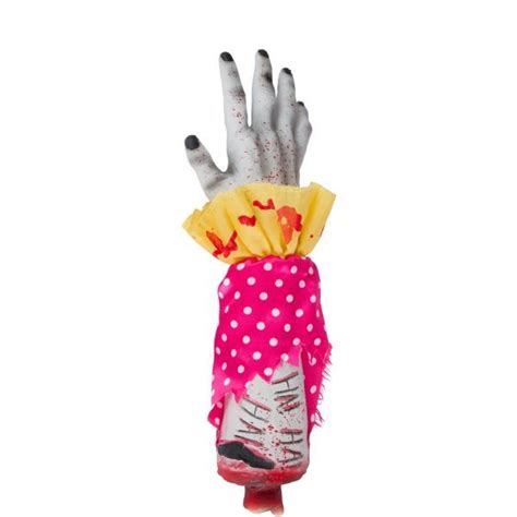 Severed Clown Arm Halloween Props Scary Animated Halloween Props