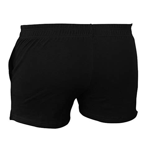 Muscle Alive Mens Bodybuilding Shorts 3 Inseam Heavy 90 Terry Cotton