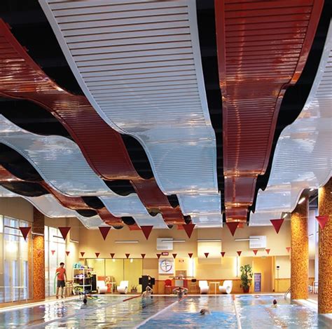 Single and multiple curved ceilings can be framed quickly and easily. Interior Metal Curved Ceilings | Hunter Douglas