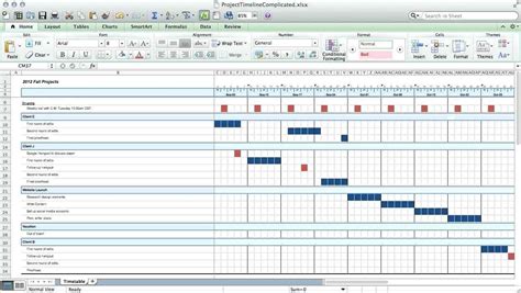 Microsoft Excel Project Management Templates