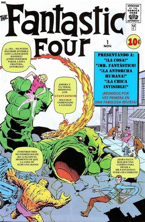 Leer Online La Primera Aparición Y El Origen De Los 4 Fantásticos 1961