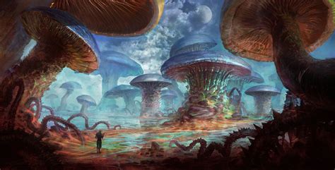 Foreign Fantasy Illustration Artwork Alien Worlds