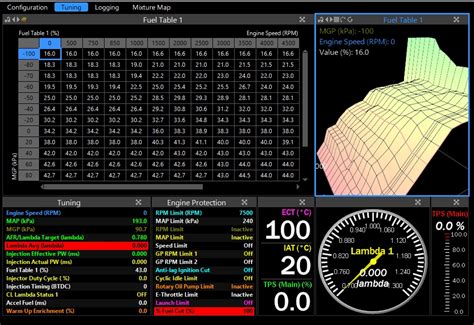 Engine Mapping Star Up Maps Link Ecu