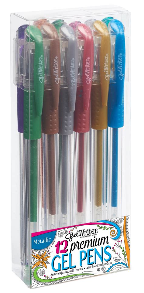 Ecr4kids Gelwriter Gel Pens Set Premium Multicolor