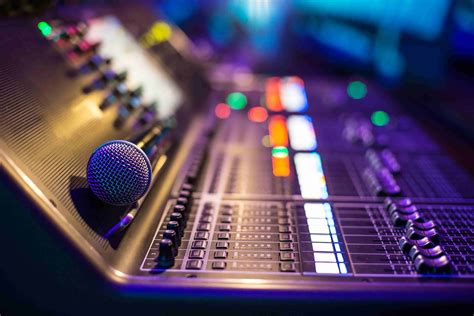 Audio Visual Rental Microphone Sound Mixer Rental Miami Illumene