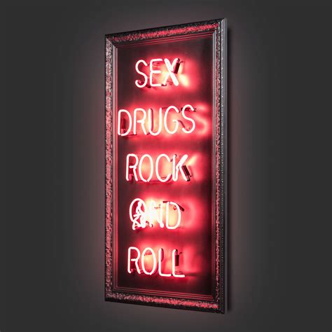 Sex Drugs And Rock And Roll 268 Illuminati Neon Castle Fine Art