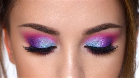 How To Apply Purple Eyeshadow For Blue Eyes Wavy Haircut