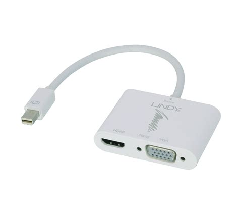 Convertidor Mini DisplayPort A HDMI Y VGA Videonet