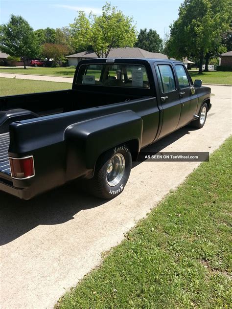 1982 Chevy Dually Phantom 3 4 Ton Daily Driver Show Truck Custom