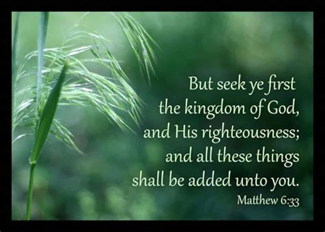 Bible Verse Art Seek Ye First The Kingdom Of God Matthew 6 Etsy