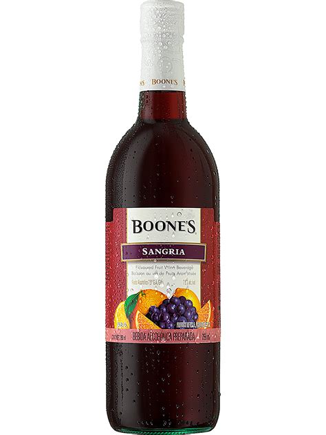 Boones New Sangria Newfoundland Labrador Liquor Corporation