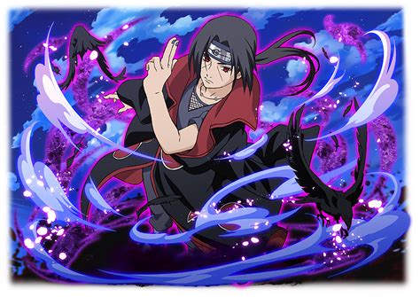 (うちは・イタチ, uchiha itachi, ) итачи шарингана (写輪眼のイタチ, щаринган но итачи; Itachi Uchiha render Ultimate Ninja Blazing by ...