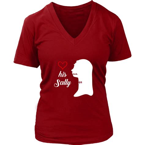 His Sally Couple 25 Female Valentine´s Day T Shirt Tech T Shirts Branded T Shirts Cool T