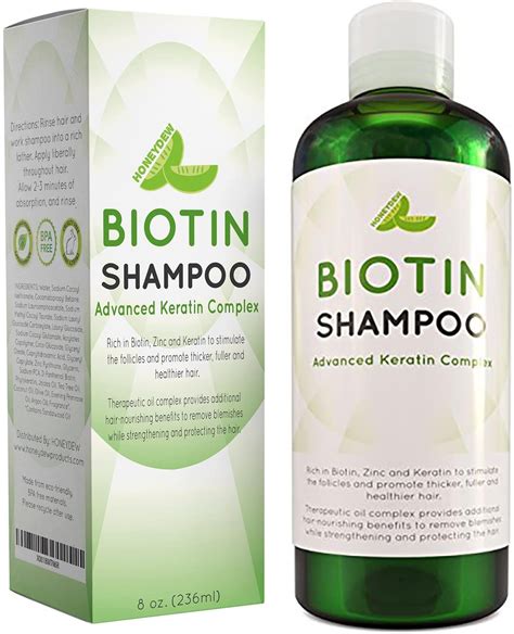 Honeydew Biotin Shampoo For Men And Women Kalista Salon