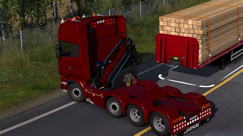 Crane For Scania R4 Rjl Euro Truck Simulator 2 Mod World