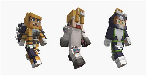 Minecraft Mini Game Heroes Skin Pack Hd Png Download Kindpng