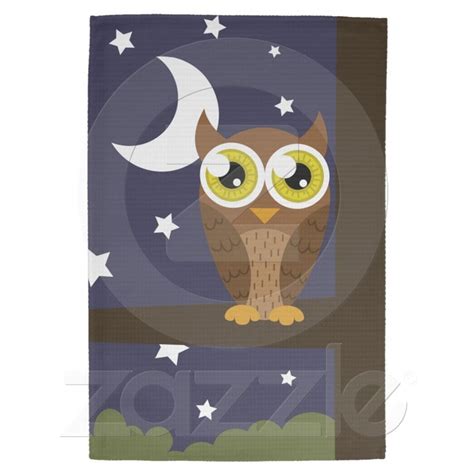 Night Owl Kitchen Towel From Owl Kitchen Kitchen Hand Towels Owl