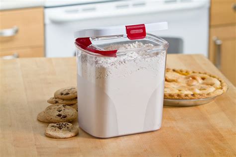 Divided lunch container / 7 piece. Convenient and Handy Progressive Flour Container | Flour ...
