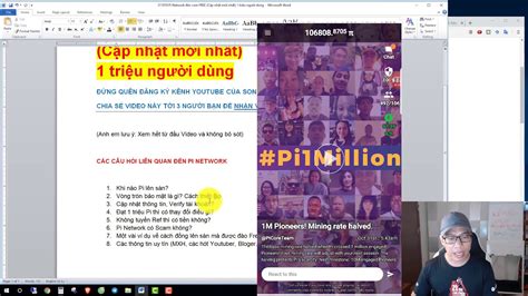 1 pi network worth $1,6846 now. Pi Network đào coin FREE Cập nhật mới nhất 1 triệu người ...