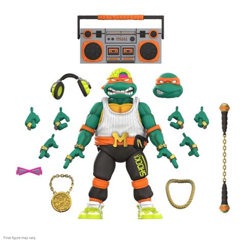 Buy Teenage Mutant Ninja Turtles Ultimate Rapper Mike Action Figure