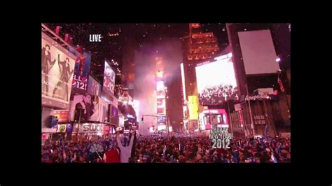 Happy New Year 2012 New Years Eve Live On Nbc Youtube