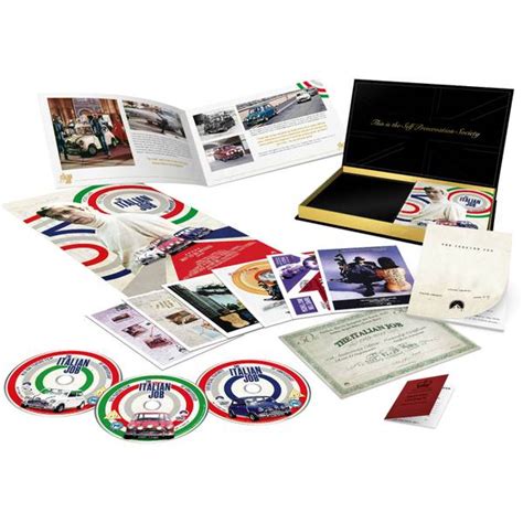 Italian Job Th Anniversary Deluxe Edition Double Pack Blu Ray Zavvi Uk