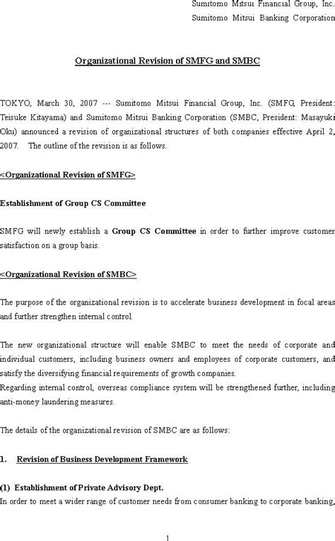 News Releases Sumitomo Mitsui Financial Group