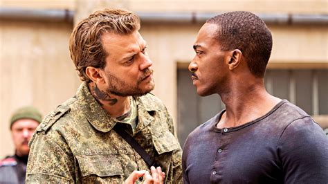 Anthony mackie, damson idris, pilou asbæk and others. Outside the Wire (2021) - Titlovi.com