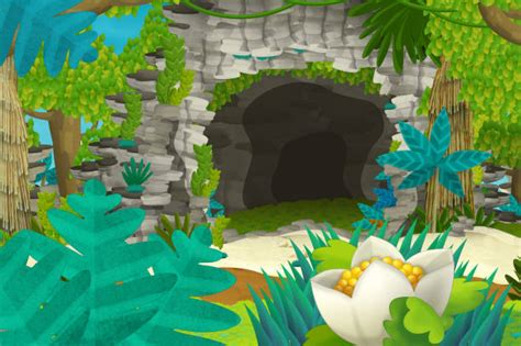Jungle Cave Illustrations Royalty Free Vector Graphics And Clip Art Istock