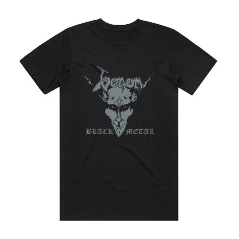Venom Black Metal 1 Album Cover T Shirt Black Album Cover T Shirts