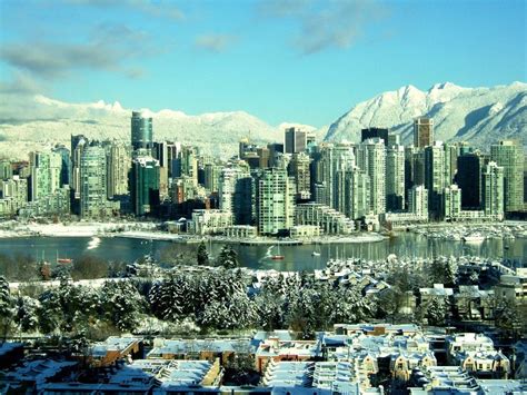 Vancouver In The Winter 1139 X 854 Vancouver City World Beautiful
