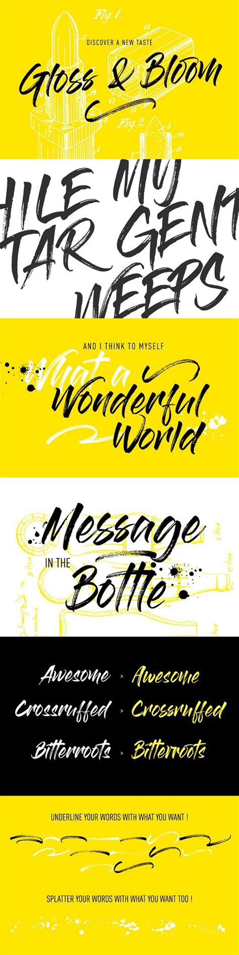 What's the closest font to gloss and bloom? Gloss & Bloom | Tattoo lettering fonts, Hipster fonts ...