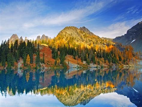 Wallpaper Sunlight Landscape Forest Mountains Lake