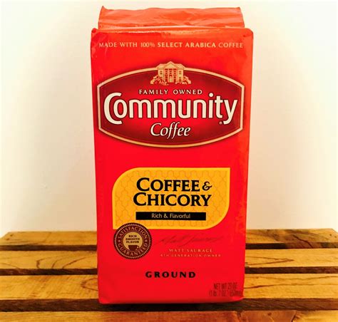 Been trying to make a good new orleans style coffee and addicted to adding chicory in with my beans when grinding. Community Coffee "Coffee & Chicory" Blend - Creole & Cajun Cuisine