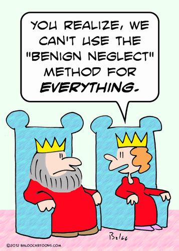 Benign Neglect King Queen By Rmay Politics Cartoon Toonpool