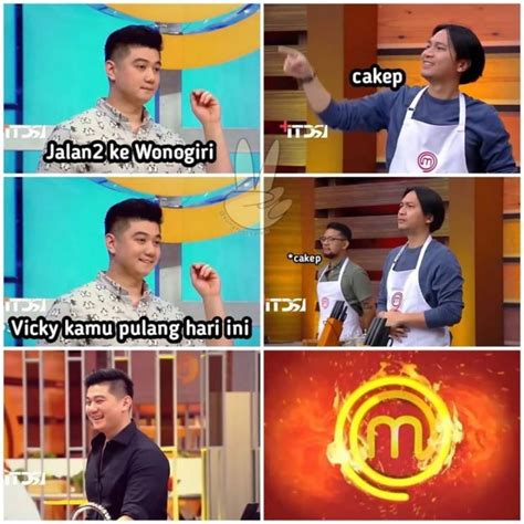 Sosok chef arnold yang lucu membuat netizen tertarik untuk membuat beragam meme lucu yang tak heran jika saat ini chef arnold memiliki banyak lini bisnis usaha restoran dan lainnya yang. 5 Meme Kocak Juri dan Peserta MasterChef Indonesia, Chef Arnold Main Pantun