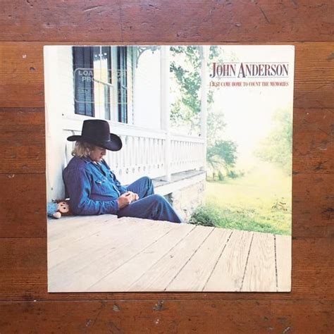 John Anderson Vinyl Record I Just Came Home To Count The Etsy Vinyl