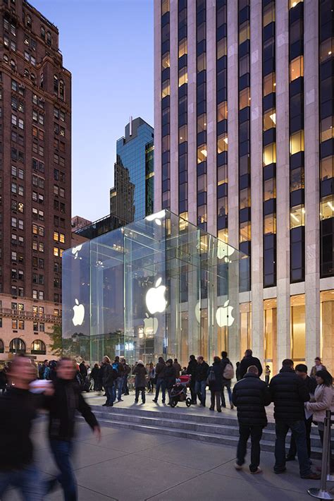 Apple Store Fifth Avenue By Bohlin Cywinski Jackson Architizer