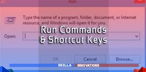 Run Commands And Keyboard Shortcut Keys In Windows 7 Or 8
