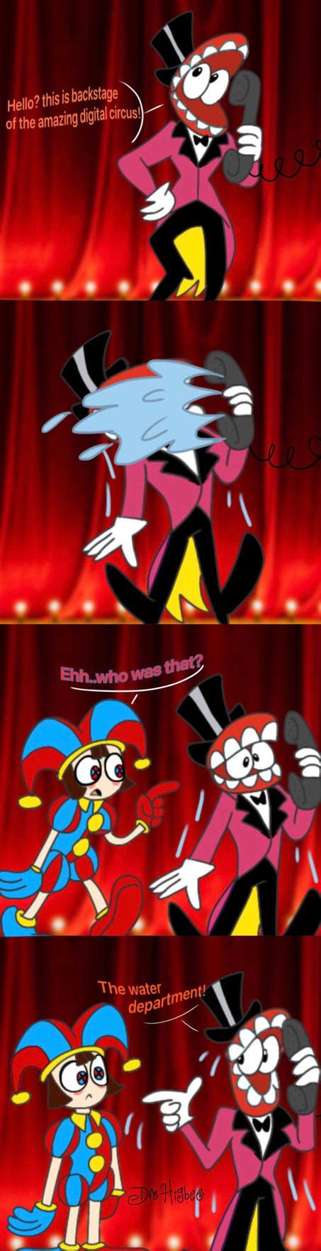 Backstage The Amazing Digital Circus By Mcdnalds2016 On Deviantart