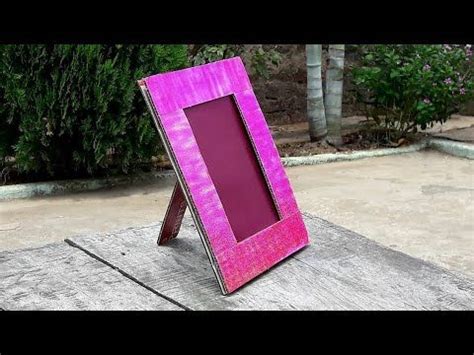 1.in this video i had shown about how to make cardboard photo frame stand by simple steps. How to Make Easels For Your Picture Frames Out Of A Wire ...