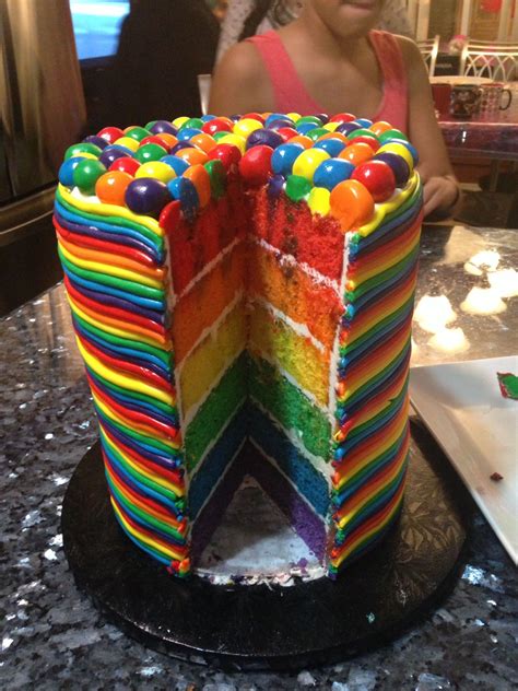 Childrens Birthday Cakes Rainbow Food Rainbow Stuff Rainbow Bright