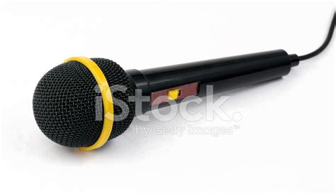 Black Microphone Stock Photo Royalty Free Freeimages