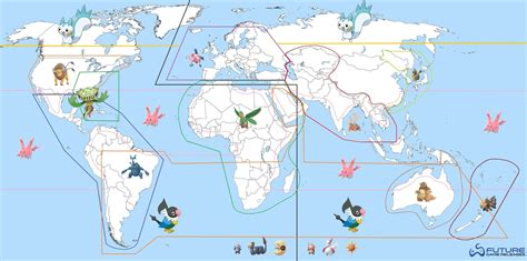 Kabela Vymýtit Každý Pokemon Go Regional Map Fotbalová Branka Stříhat