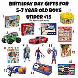 Birthday gift ideas for 6 year old boy. Birthday Gifts for 5-7 Year Old Boys Under $15 - The ...